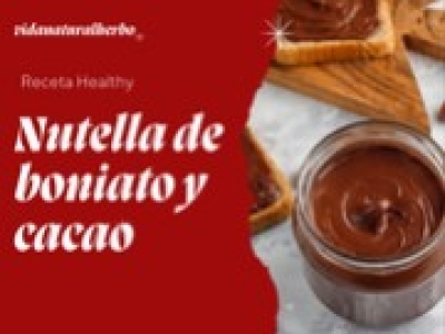 Receta Healthy Nutella de boniato y cacao ¿Te atreves a hacerla?