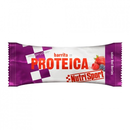 Barrita Protéica Frutos Rojos (Nutrisport)