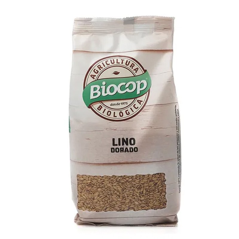 Semillas de lino dorado 500gr (Biocop)