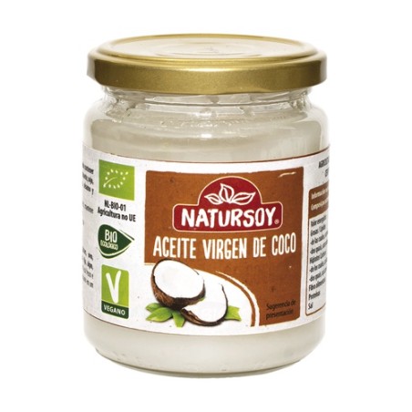 Aceite de coco Virgen 400gr Natursoy