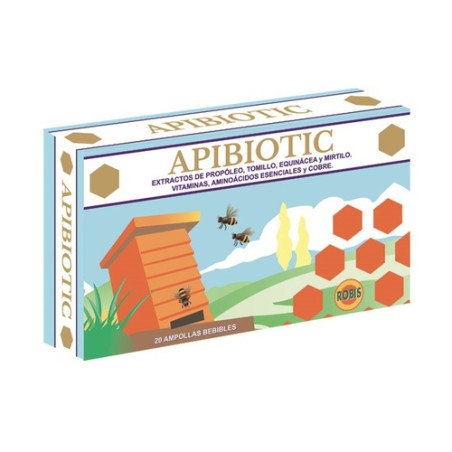 Apibiotic 20 ampollas Robis