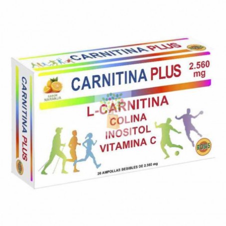 Carnitina Plus 20 ampollas Robis