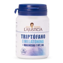 Triptofano con Melatonina + Magnesio + B6 · 60 comprimidos Ana M LaJusticia