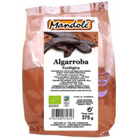 Algarroba Bio 375 gr.Mandolé
