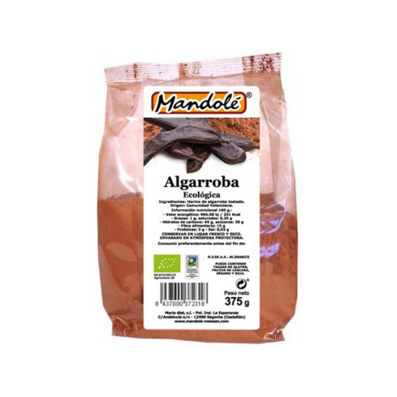 Algarroba Bio 375 gr.Mandolé