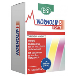 Normolip 5 forte 36 comprimidos (ESI)