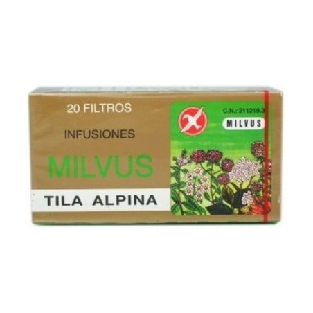Tila alpina con pétalos de azahar 20 Filtros (Milvus)