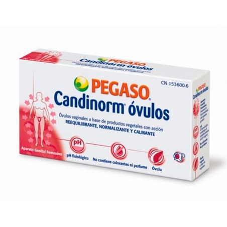 Candinorm óvulos vaginales 10uds (Pegaso)