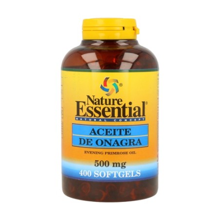 Aceite de onagra (10% GLA) 400 cápsulas (Nature Essential)