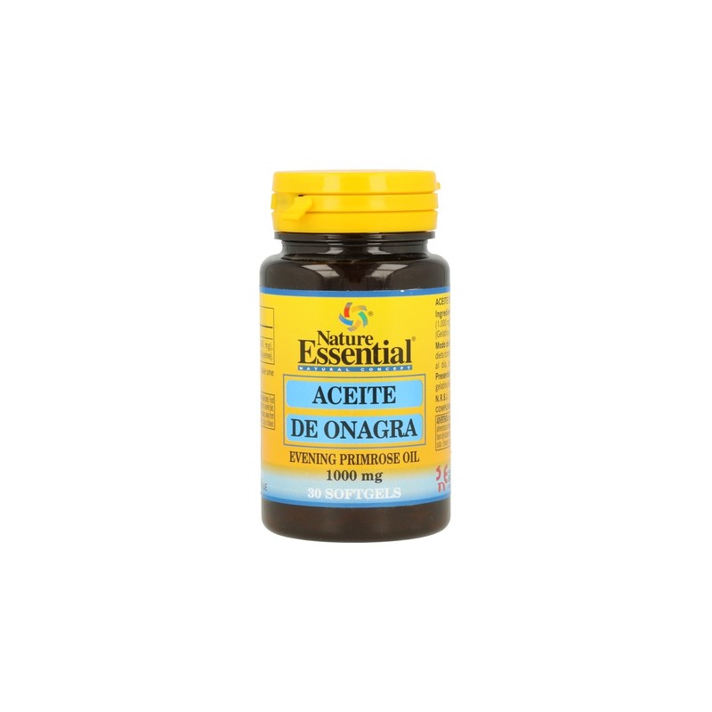 Aceite De Onagra (10%GLA) 30 perlas de 1000mg (Nature Essential)