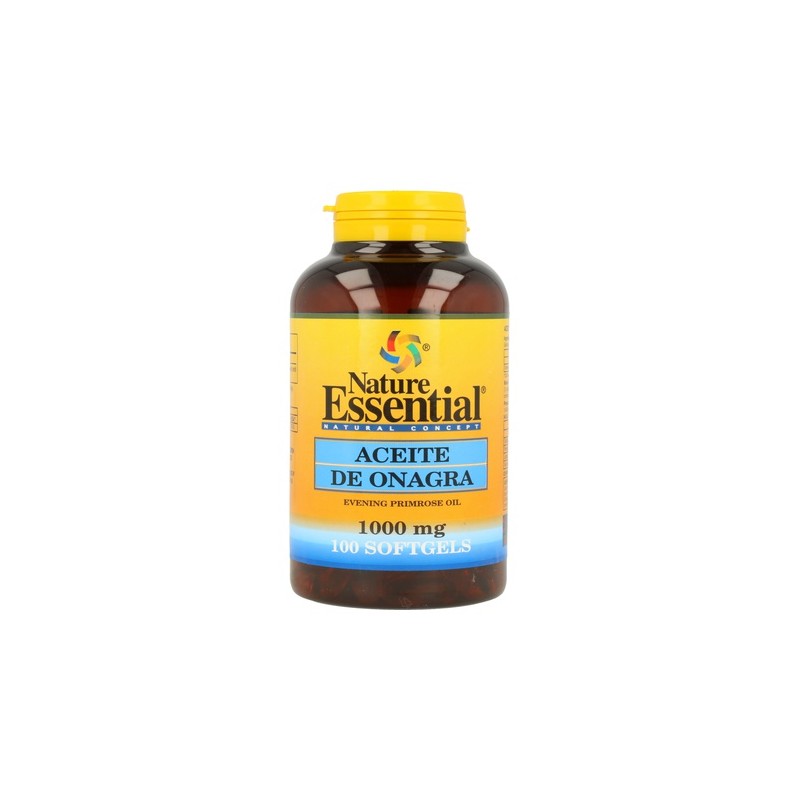 Aceite De Onagra (10%GLA) 100 perlas de 1000mg (Nature Essential)