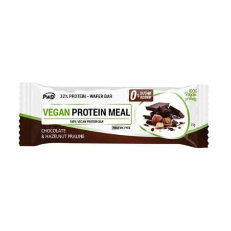 Barrita Vegana Protein Meal Chocolate con Praliné de Avellanas (PWD)