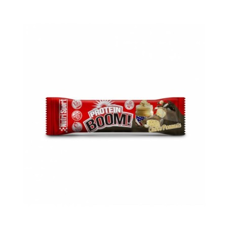 Barritas Protein Boom - Chocolate & Cacahuete 49gr (Nutrisport)