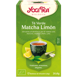 Yogi Tea Té Verde Matcha Limón  (17 sobres)
