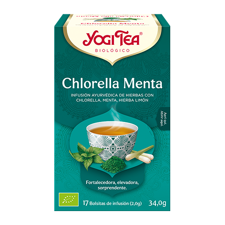 Yogi Tea Chlorella Menta (17 sobres)