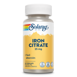 Iron Citrate 60 Vegcaps (Solaray)