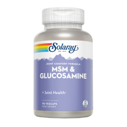 MSM & Glucosamina 90 Vegcaps (Solaray)