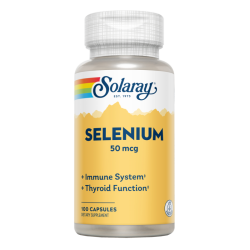 Selenium 50 Mcg. 100 Cáps. (Solaray)