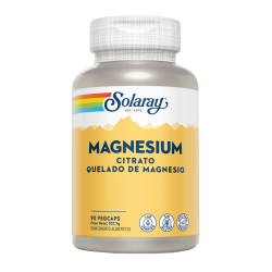 Magnesium Citrate 90 Vegcaps. (Solaray)