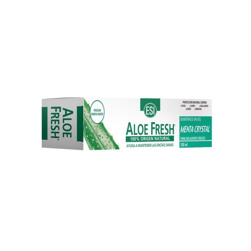 Dentrífico Aloe Fresh Menta Cristal ESI (100 ml)