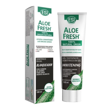 Dentrífico Aloe Fresh Blanqueador ESI (100 ml)