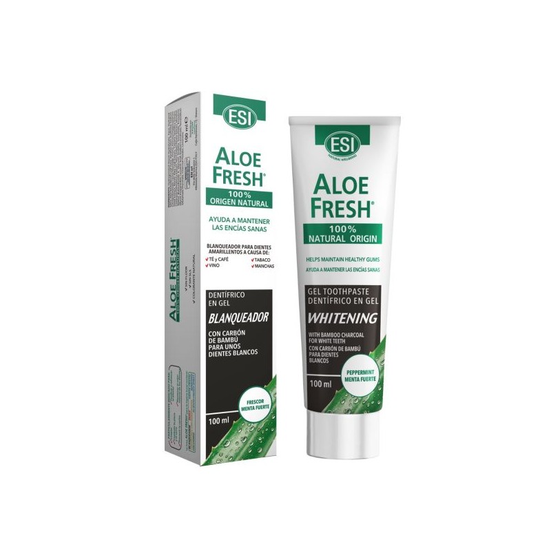 Dentrífico Aloe Fresh Blanqueador ESI (100 ml)