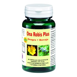 Ona Robis Plus 700mg Onagra+Borraja 80 cáspuslas (Robis)