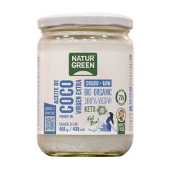 Aceite de coco BIO 400gr (Naturgreen)