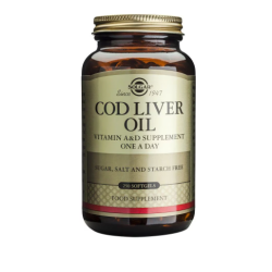 Aceite de Hígado de Bacalao 250 perlas (Solgar)