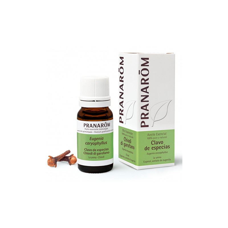 Aceite Esencial de clavo de especias 10 ml (Pranarôm)