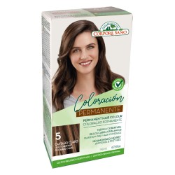 Coloración Permanente 5 Castaño Claro (Corpore Sano)