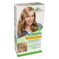 Coloración Permanente 7.3 Rubio Dorado (Corpore Sano)