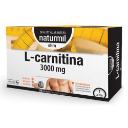 L-Carnitina 20 Ampollas (Naturmil)