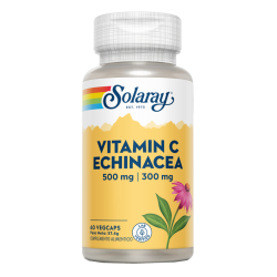 Vitamina C + Echinacea 60 vegcaps (Solaray)