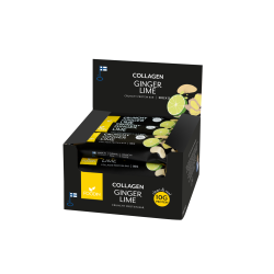 Barrita de Proteína Con Colágeno de Jengibre y Lima 50g (Foodin)