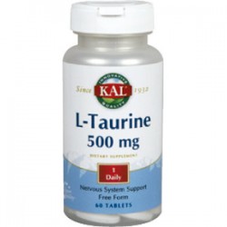 L-Taurina 500 mg  60 comprimidos KAL
