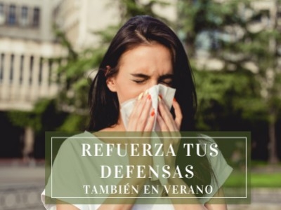 Refuerza tus defensas también en verano