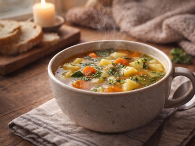 Receta fácil de invierno: sopa reconfortante y saludable en 20 minutos